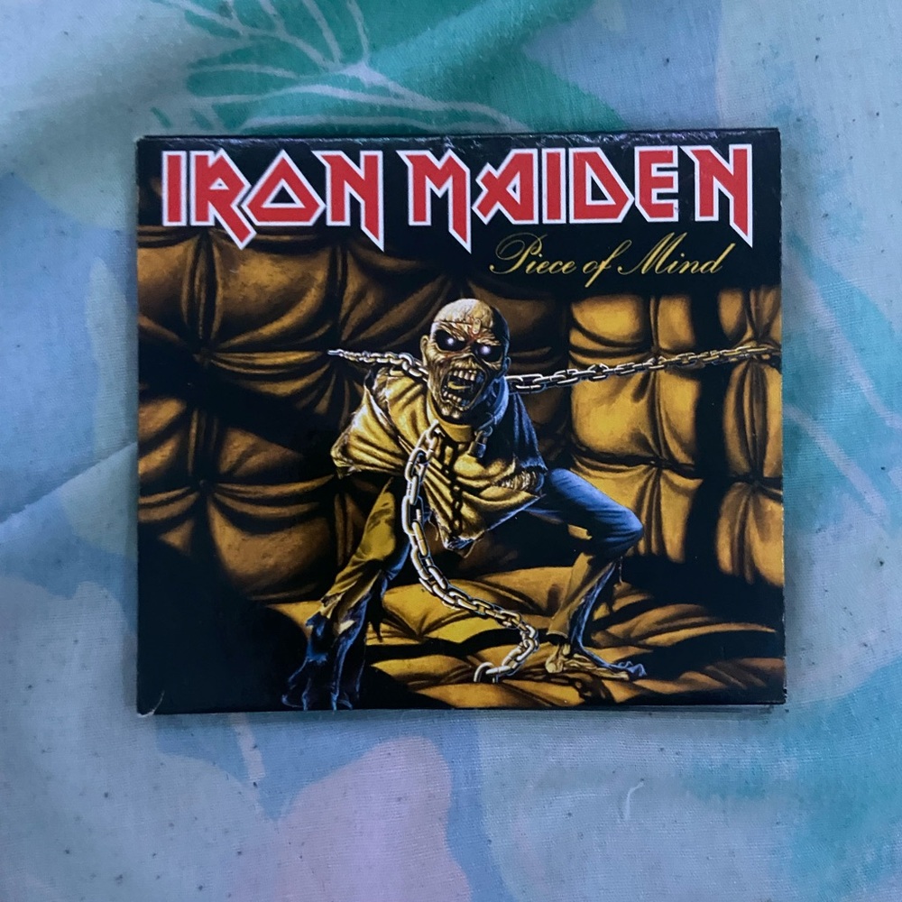 ☾.݁ᛪ༙ Iron Maiden ‘Piece Of Mind’ Album CD